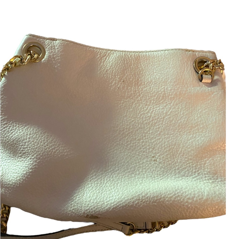 Michael Kors White Jet Set Chain Shoulder Bag - Picture 6 of 13
